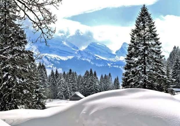 mountains in winter 15 25 Breathtaking Images of Mountains in Winter (25 photos)