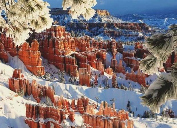 mountains in winter 18 25 Breathtaking Images of Mountains in Winter (25 photos)