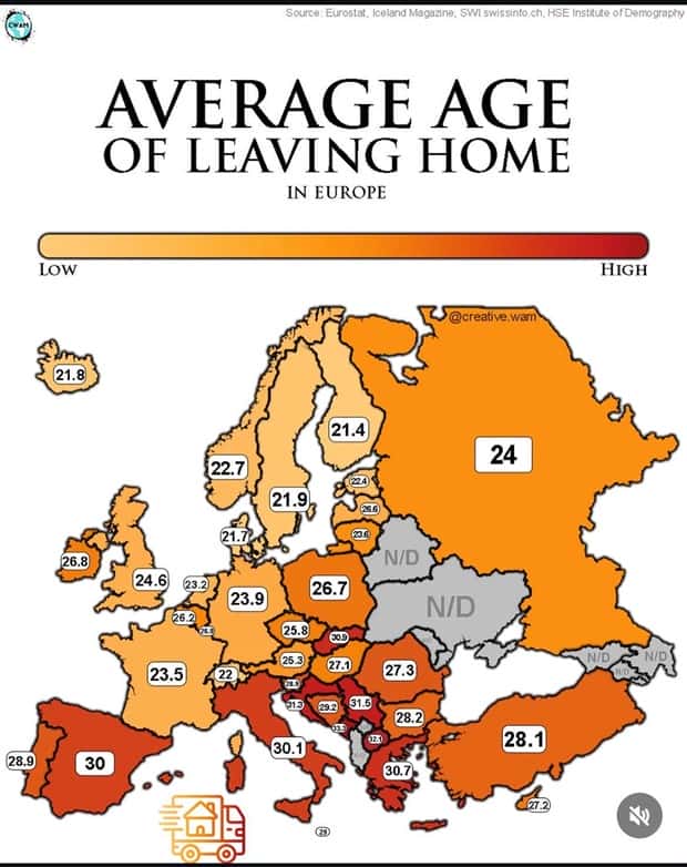 Charts and Maps with Intriguing Data #217 (20 photos)