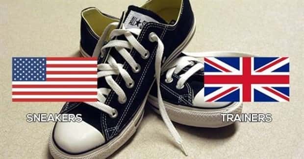 random things british american english 1 Same Things, Different English Expressions (20 photos)