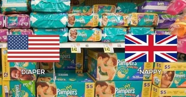 random things british american english 17 Same Things, Different English Expressions (20 photos)