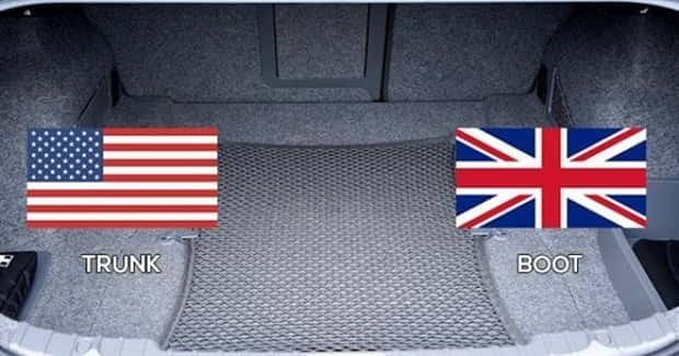 random things british american english 8 Same Things, Different English Expressions (20 photos)