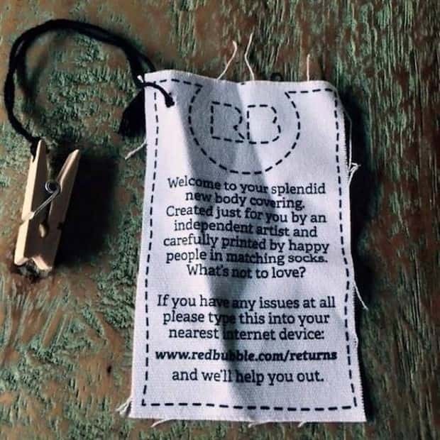 silly clothing tags 12 Funny Secrets Printed on Clothing Tags (20 photos)