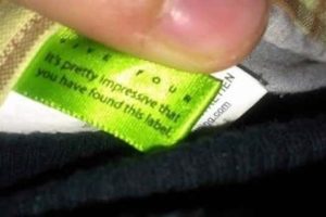 Funny Secrets Printed on Clothing Tags (20 photos)