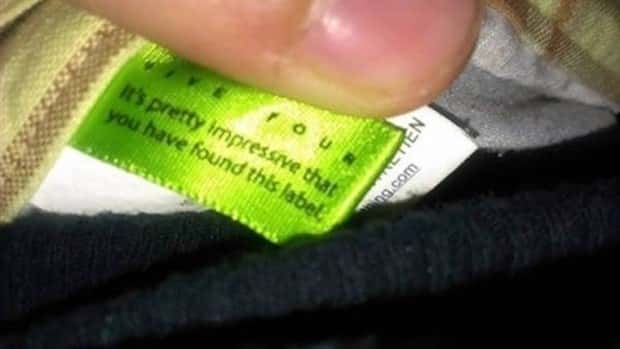 silly clothing tags 16 Funny Secrets Printed on Clothing Tags (20 photos)