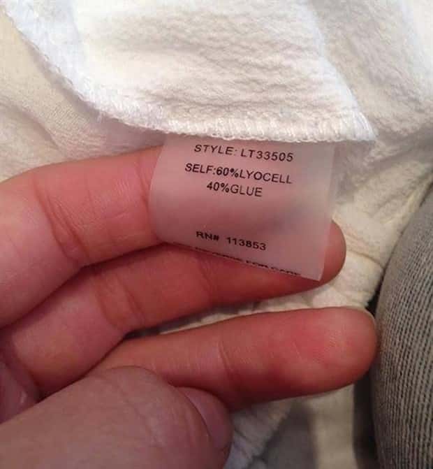 silly clothing tags 5 Funny Secrets Printed on Clothing Tags (20 photos)