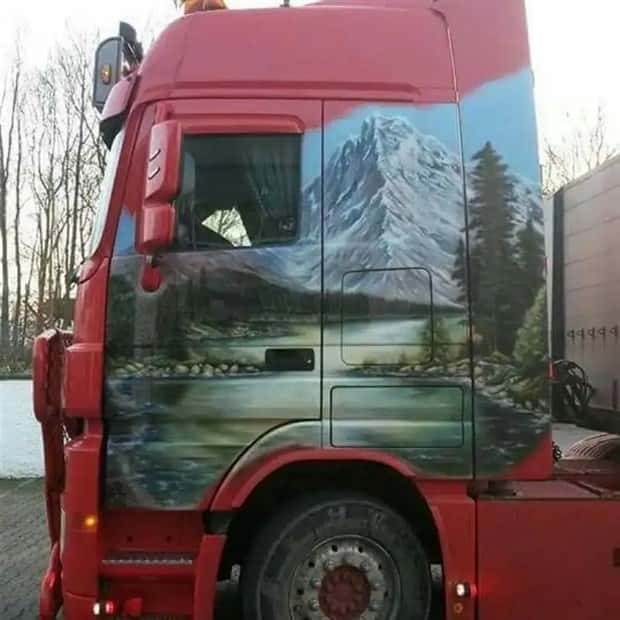 truck airbrushing 22 Amazing Truck Airbrush Designs That Stand Out (27 photos)