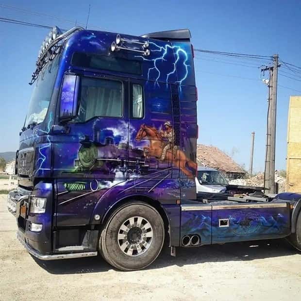 truck airbrushing 23 Amazing Truck Airbrush Designs That Stand Out (27 photos)