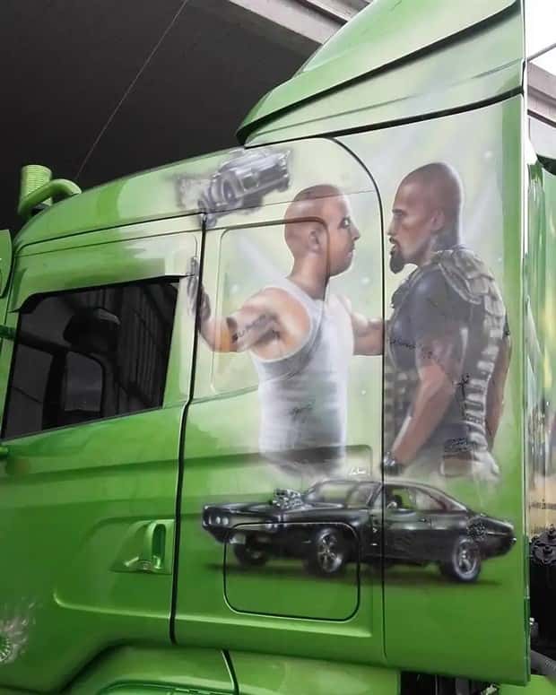 truck airbrushing 25 Amazing Truck Airbrush Designs That Stand Out (27 photos)