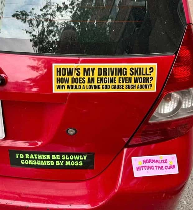 funniest bumper stickers 46 Funny Bumper Stickers That Steal Attention (19 photos)