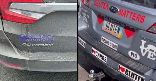 funniest bumper stickers 732x384 1 Funny Bumper Stickers That Steal Attention (19 photos)