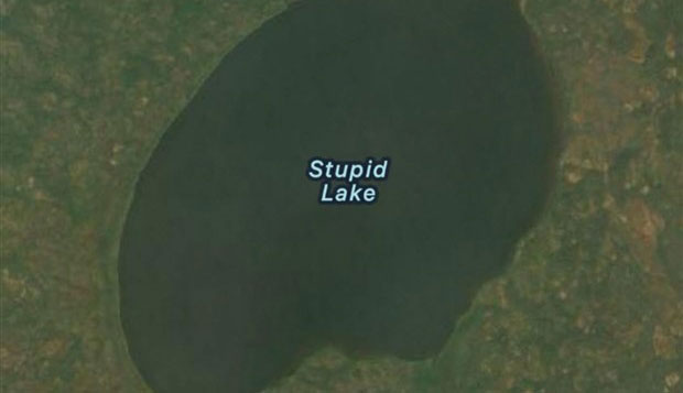 canadian lakes funny names